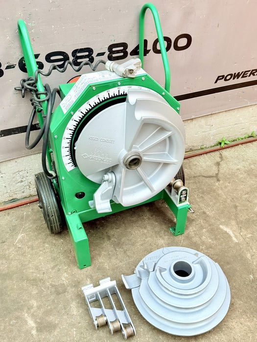 Greenlee 555 Conduit Pipe Bender 1/2"-2" RIGID & IMC Tested Works Great 6/22 #1