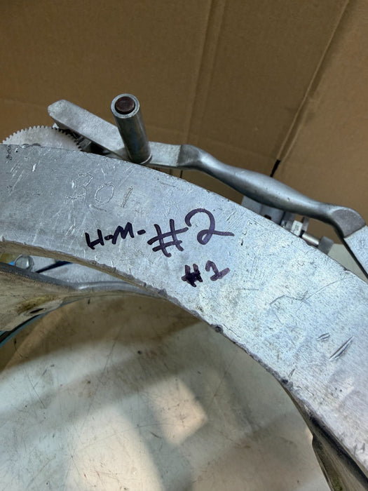 H&M Model #2 Pipe Beveling Machine 6-12" Used w/ Torch Holder #1