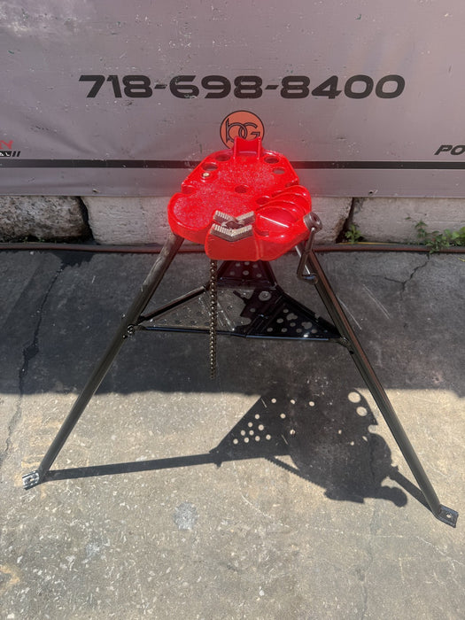 Ridgid 450 1/8 to 5 inch Tripod Pipe Vise for Ridgid Pipe Great Shape #10 8/7/26