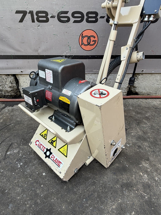 Edco CPM-8 Concrete Scarifier Grinder Electric Motor Works Fine Mint Shape 220V