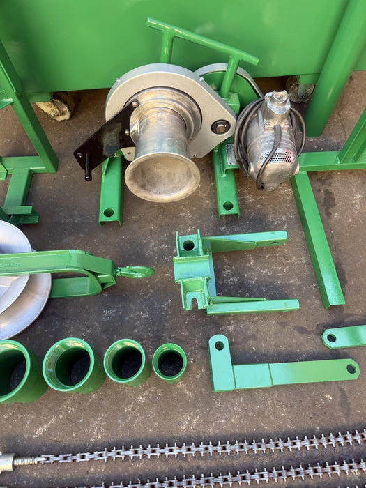 GREENLEE 640 4000 lbs Wire Cable Tugger Puller Set Box.  Works Fine. 10/15/26