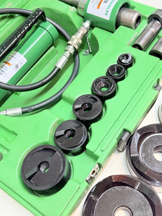 Greenlee 7310SB Slug Buster KO Knockout Punch Set 1/2" - 4" ,767 Pump & Box BG18