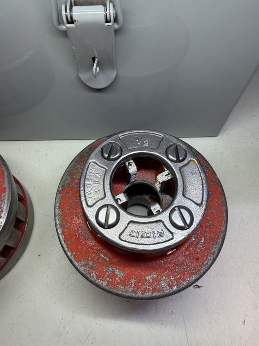 Ridgid 700 Power Drive Pipe Threader 1/2-2" NPT & 12R Die Set New Box