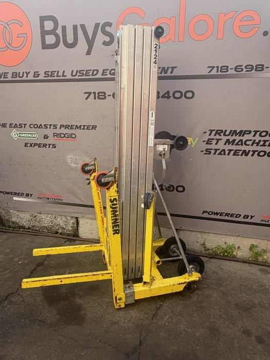 Used Sumner 783652 2124 Series 24 ft Contractor Lift 650 lbs Capacity