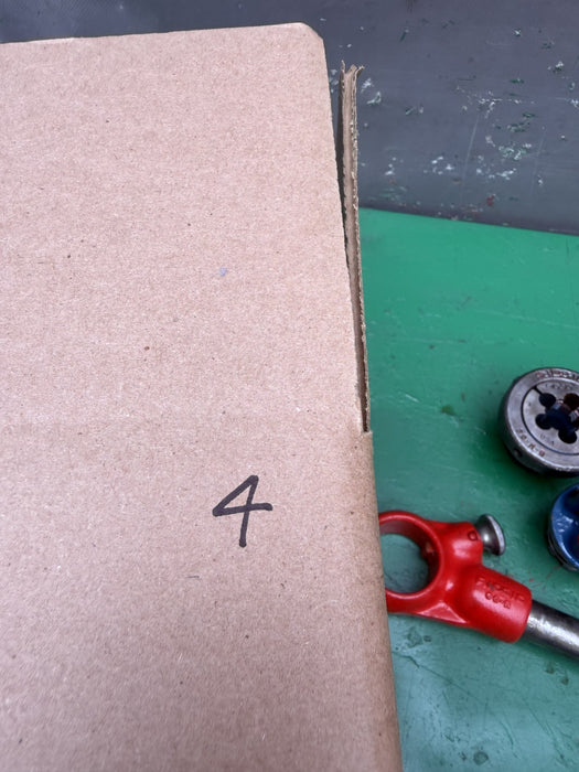 Ridgid 00-RB Bolt Threader Die Heads.  Great Set.   #4