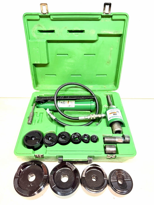 Greenlee 7310SB Slug Buster KO Knockout Punch Set 1/2" - 4" ,767 Pump & Box BG18