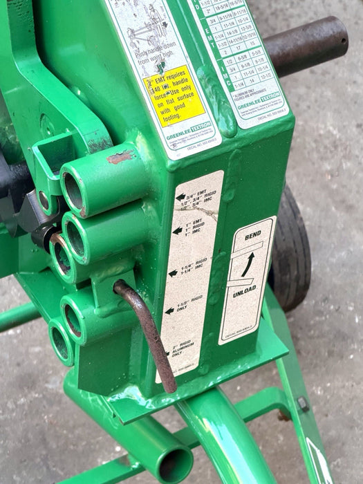 Greenlee 1818 Mechanical Conduit Bender EMT IMC Rigid  1/2” - 2" + 2” Rigid MINT