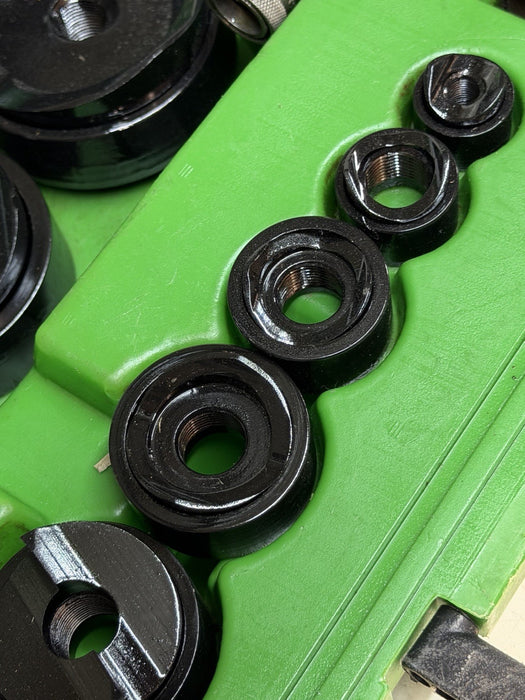 Greenlee 7310SB Slug Buster KO Knockout Punch Set 1/2" - 4" , 767 Pump & Box BG6