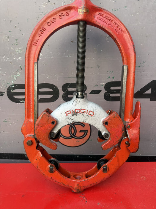 Ridgid Model 468 Hinged Pipe Cutter  6”-8” Steel Pipe