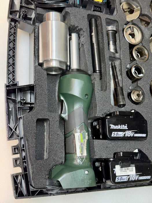 Greenlee LS100X11SS4X Intelli-Punch 11-Ton 18v. Hyd Knockout KO Set SS 1/2-4” #3