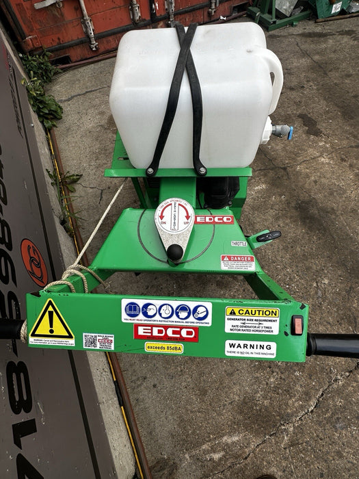 Edco DS18-13H 13HP Walk Behind 18" Concrete Saw Honda GX390 Hilti Husqvarna