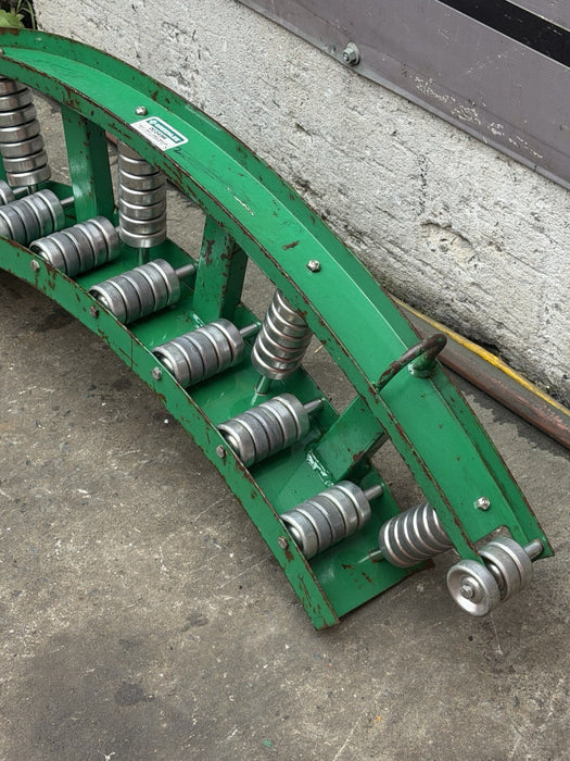 Greenlee 20249R Right Angle Rollers, 24-Inch, Radius 90-Degree Excellent #2