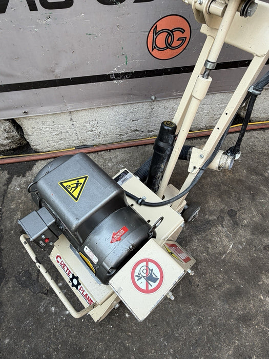 Edco CPM-8 Concrete Scarifier Grinder Electric Motor Works Fine Mint Shape 220V