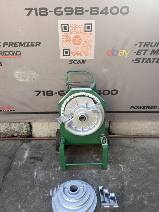 Greenlee 555 Conduit Pipe Bender 1/2"-2" RIGID & IMC   Works Great.  6/1  #3