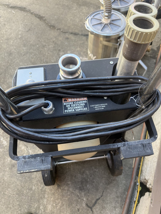 GOODWAY CTV-F2 and CTV-150O TOWERVAC Cooling Tower Vacuum Filter System.  Mint