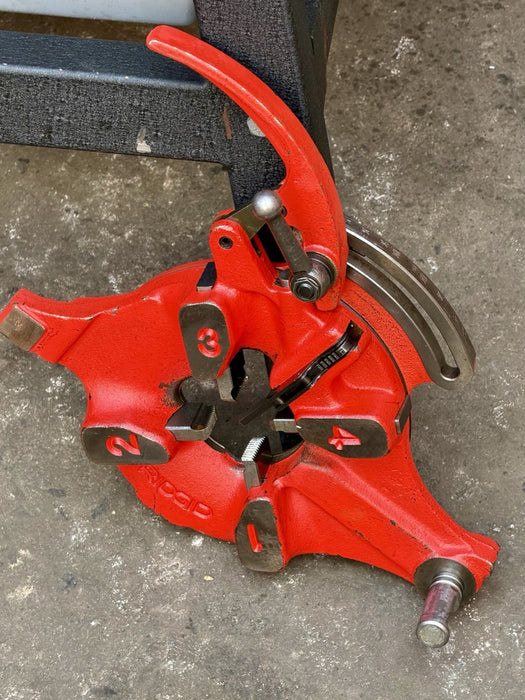 Ridgid 1224 Threader Pipe Threading Machine 1/2 to 4” 714 ,711 Dies Tested  MINT