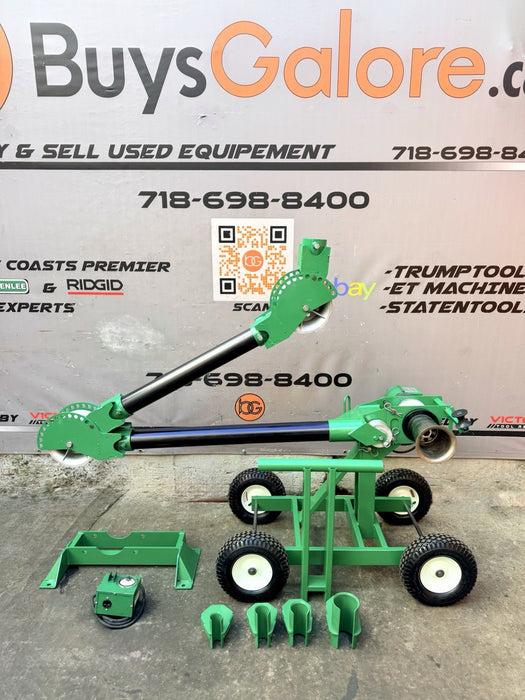 Greenlee 6800 Ultra Tugger 8000 lb. Cable Puller + Accessories Excellent!!!