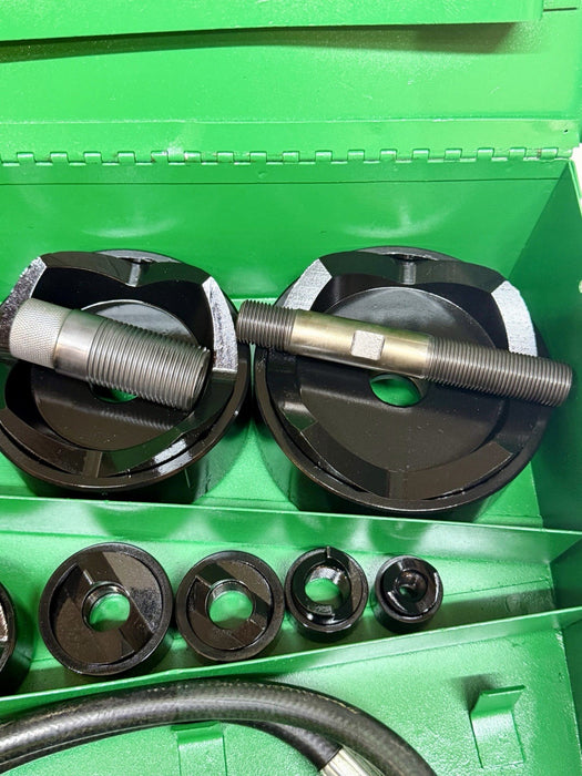 Greenlee 7310SB Slug Buster Knockout Punch Set 1/2 “- 4" Conduit Refurbished BG7