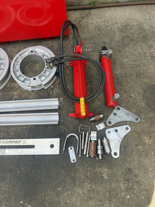 Enerpac Mini Eegor Conduit Bender 1 1/4 to 2 inch EMT Rigid Hydraulic Pump EH 84