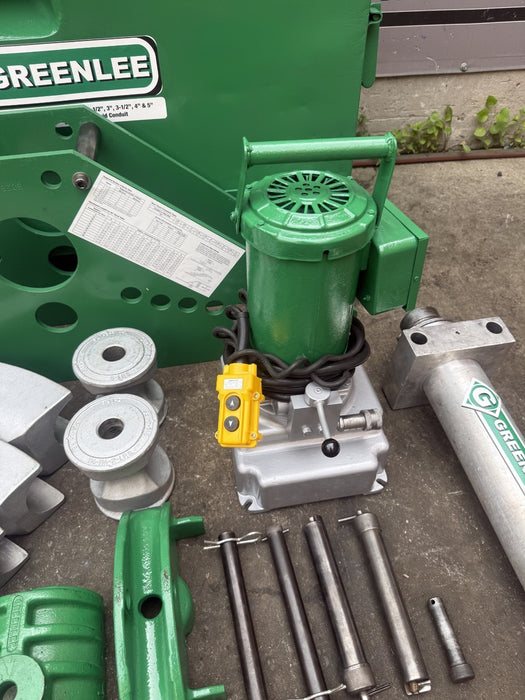 Greenlee 885 Hydraulic Pipe Bender 1-1/4”-5” Rigid GREAT SHAPE 8/11/26 #2