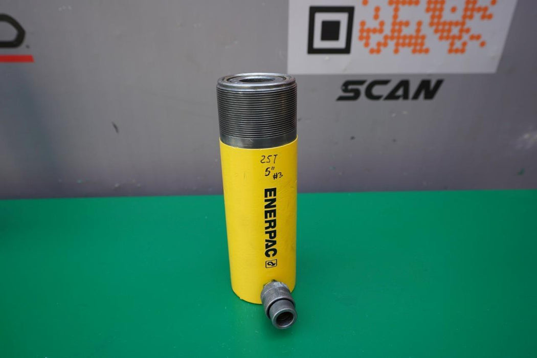 Enerpac 25 ton 5 inch Stroke Hydraulic Cylinder Nice Unit  #3