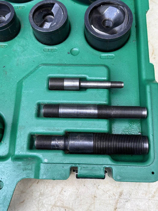 GREENLEE 7310 SB 11-Ton Hydraulic Knockout KO Punch & Die Set 1/2 to 4"  6/5 #7