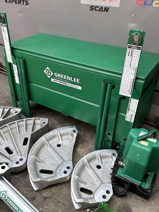 Greenlee 881CT Cam Track 2 1/2 to 4 EMT Rigid IMC Bender - Table - 980 Pump MINT