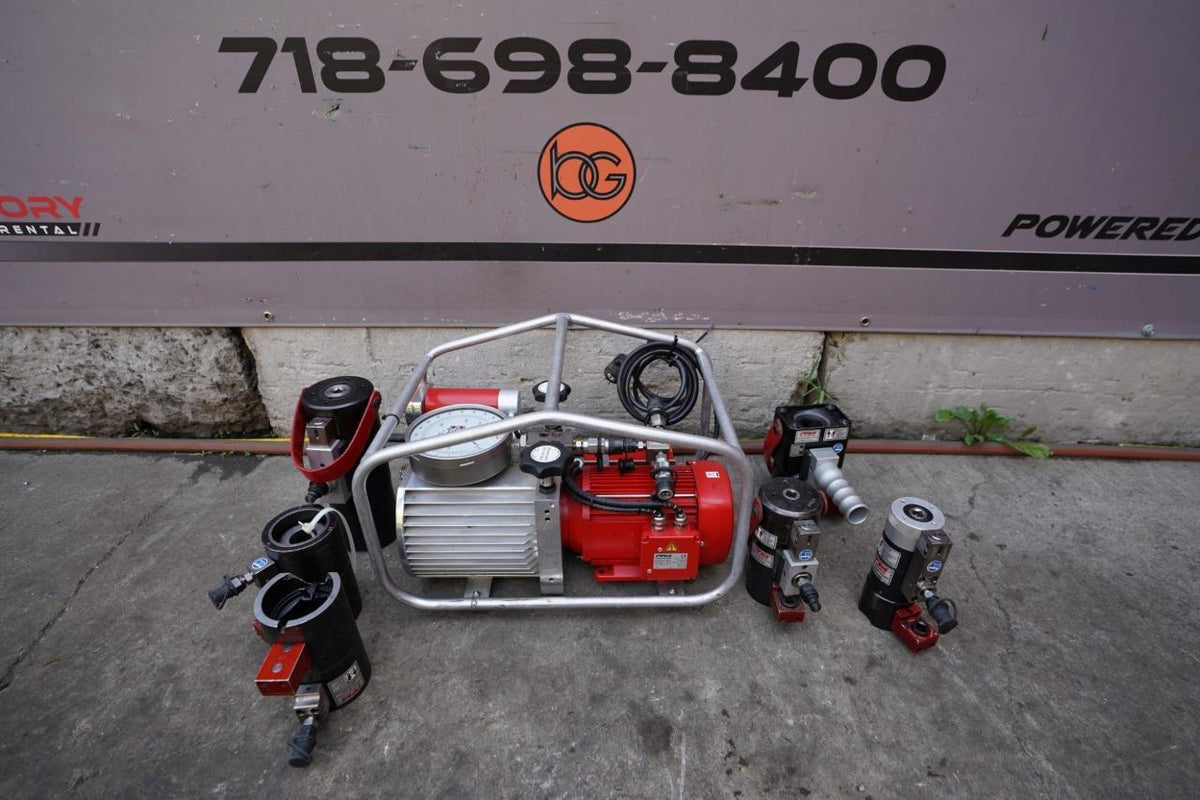 ITH Bolting Technology Hydraulic Torque Nut Tensioning Pump, Cylinders ...