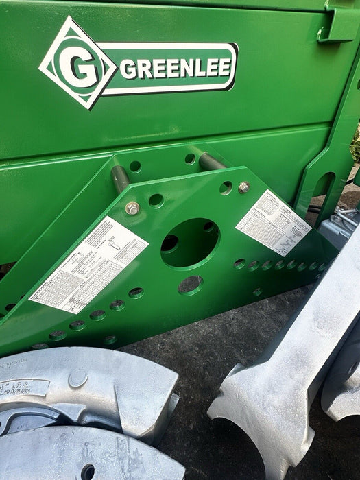 Greenlee 885TE 2-1/2, 3, 4 inch EMT Conduit Pipe Bender 885 Rigid 1-1/4 to 5”