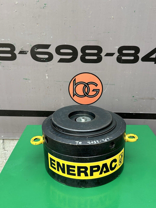 Enerpac LPL2502, 286 Ton, 1.77” Stroke Low Height Lock Nut Hydraulic Cylinder #1