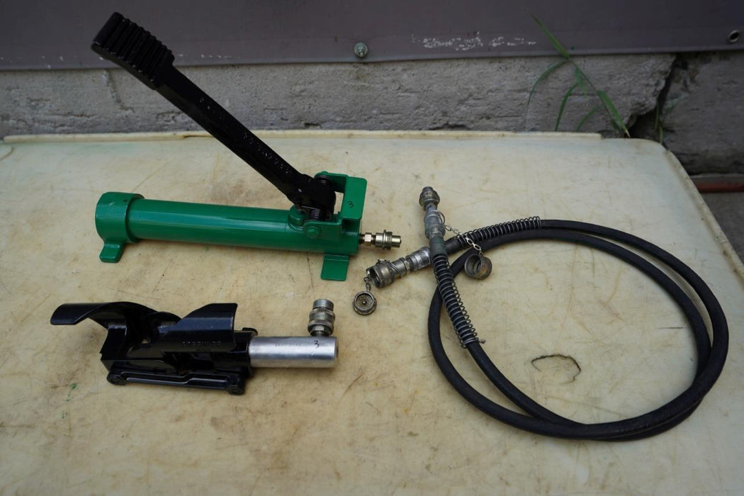 Greenlee 800 Cable Bender with 1725 Foot Pump 250-1000 KCMIL    Works well #3