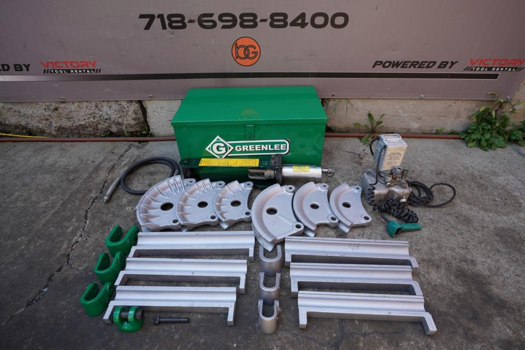 Greenlee 882 EMT Rigid Bender 1 1/4  1 1/2  2 inch  Electric pump Works fine  #5