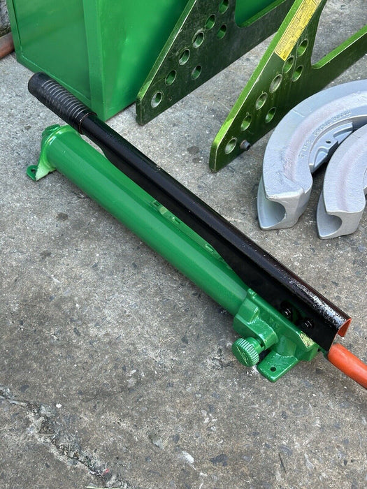 Greenlee 777 1/4 to 4 inch Rigid Hydraulic Pipe Conduit Bender Works Great #2