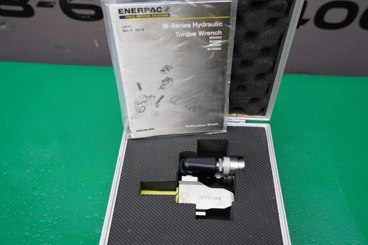 Enerpac W2000X Low Profile Hydraulic Torque Wrench Drive Unit, 2000 ft ...