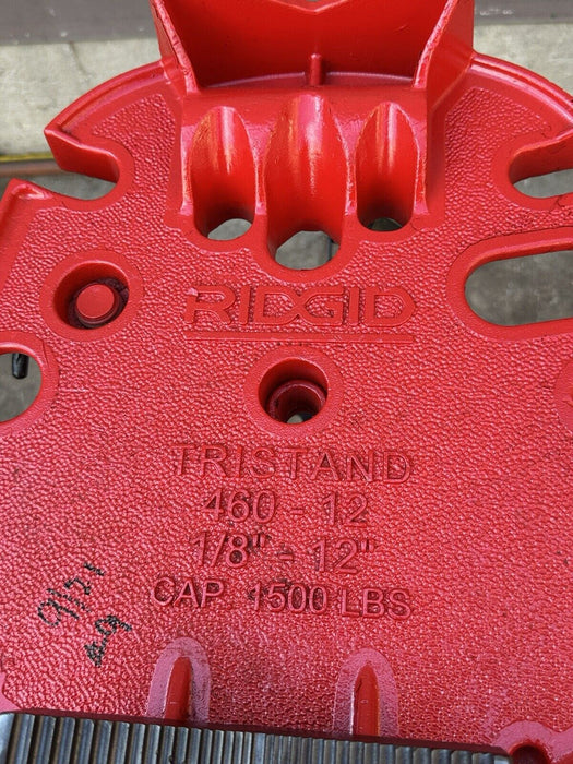 Ridgid Tristand® 460-12 Portable Tripod Chain Vise 1/8 - 12” Capacity Nice #9