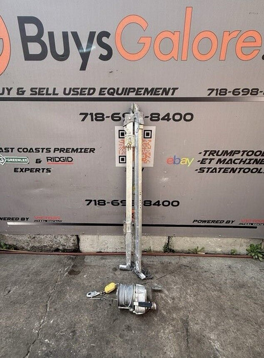 DBI SALA CONFINED SPACE ENTRY TRIPOD 1850-076 7’ + CABLE HOIST 8101000 350LBS