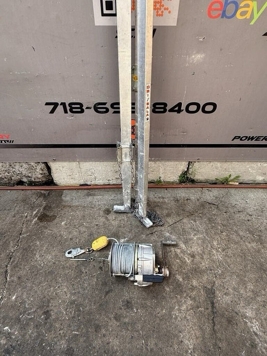 DBI SALA CONFINED SPACE ENTRY TRIPOD 1850-076 7’ + CABLE HOIST 8101000 350LBS