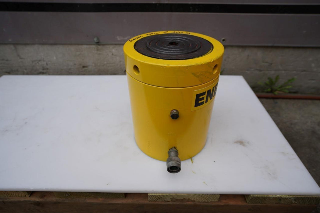 Enerpac 200 Ton 4 inch Stroke Double Acting Hydraulic Cylinder.  Nice Unit.  #1