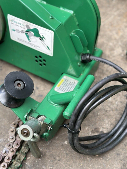 Greenlee 4000 lbs Wire Cable Tugger Puller Very Late Model Works Great!10/29 #1