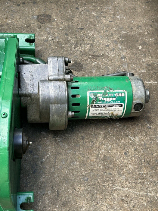 Greenlee 4000 lbs Wire Cable Tugger Puller Very Late Model Works Great!10/29 #1