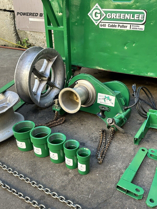 Greenlee 4000 lbs Wire Cable Tugger Puller Very Late Model Works Great!10/29 #2