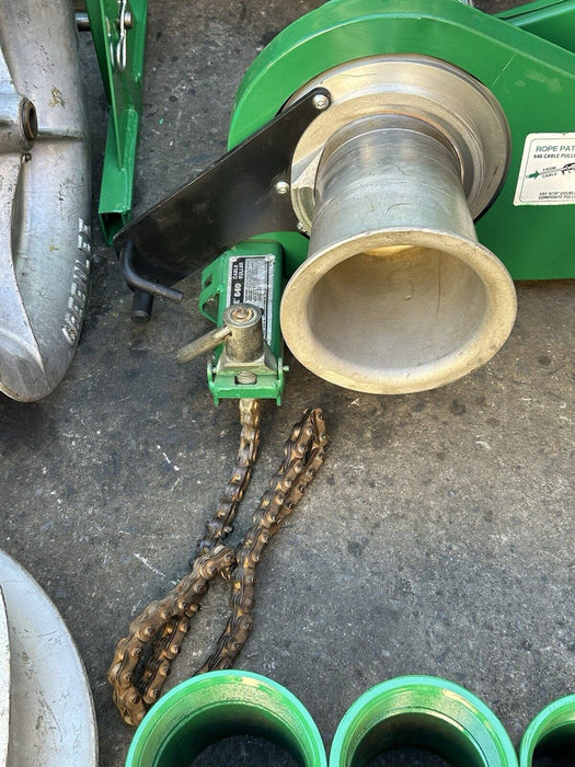 Greenlee 4000 lbs Wire Cable Tugger Puller Very Late Model Works Great!10/29 #2