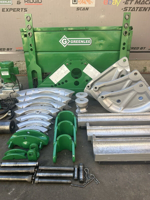 Greenlee 885TE 2-1/2, 3, 4 inch EMT Pipe Bender & 885 Rigid 1-1/4 to 5” Warranty