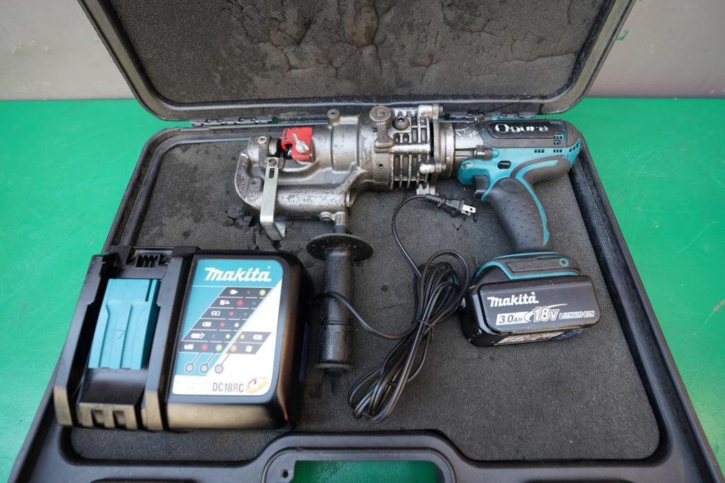 Hougen-Ogura Electro-Hydraulic Cordless 18V Punch Pro Model 76000PR   #6