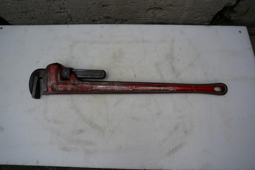 Ridgid 36 inch Pipe Wrench  Good Condition. #3