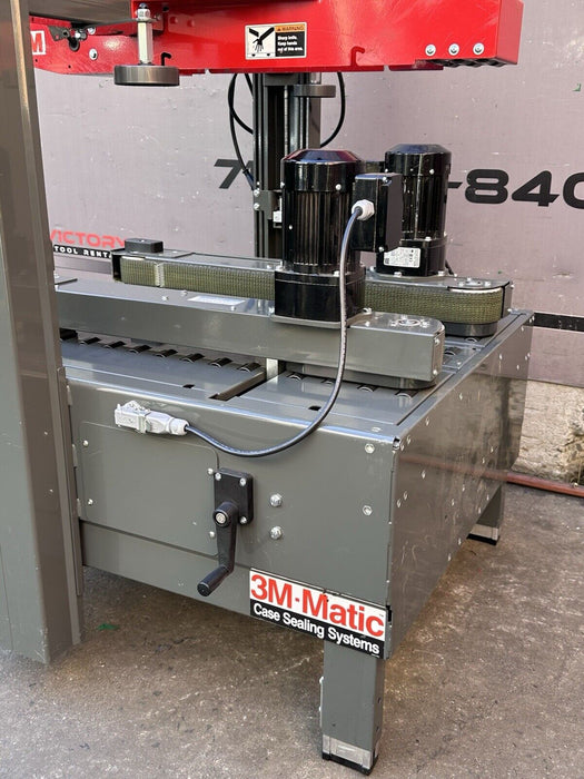 2023 3M Matic 8000A  Adjustable Case Sealer Machine.  Mint Condition #2