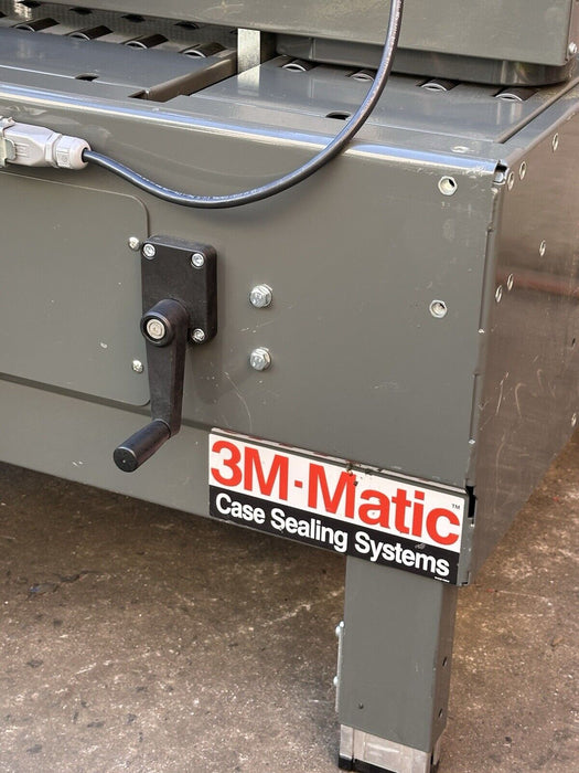 2023 3M Matic 8000A  Adjustable Case Sealer Machine.  Mint Condition #2