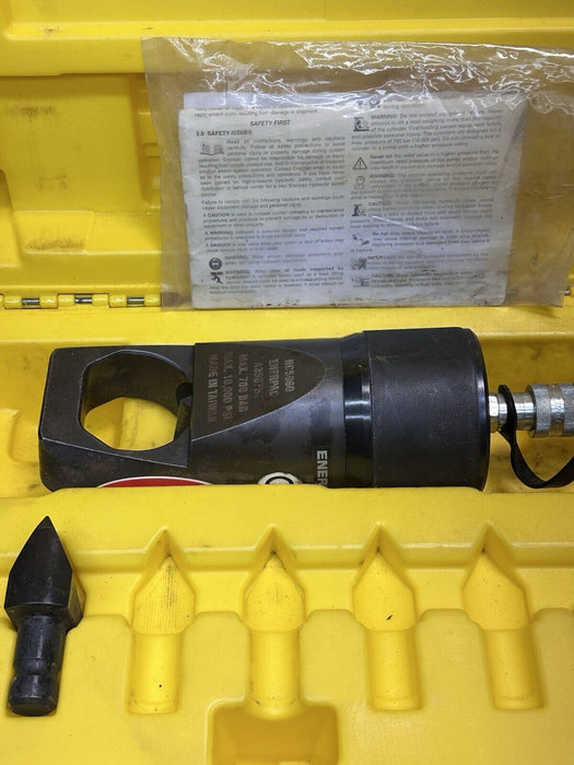 ENERPAC NC 5060 HYDRAULIC NUT SPLITTER/ CUTTER 50 TON 50MM-60MM + NEW CUTTER