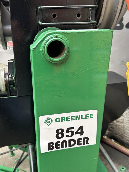 Greenlee 854 Pipe Bender 1/2”-2” Rigid IMC EMT 855 NEW BOARD !!! BG6