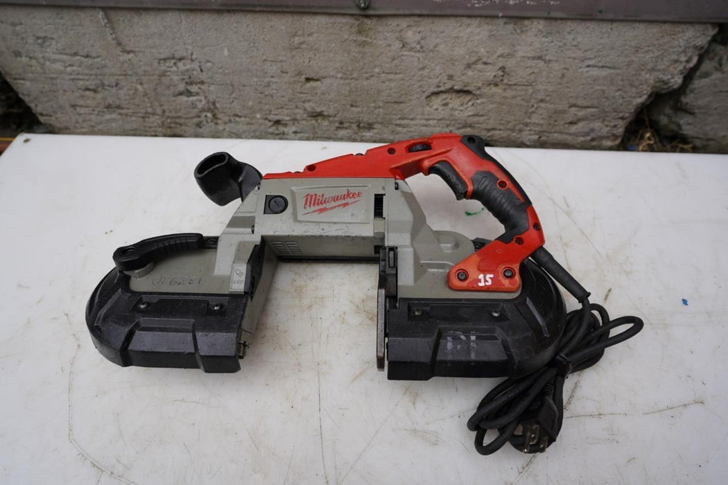 Milwaukee Deep Cut Corded Band Saw. 11 amps. Model # 6232-20.  Works Great  #15